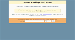 Desktop Screenshot of cadisposal.com